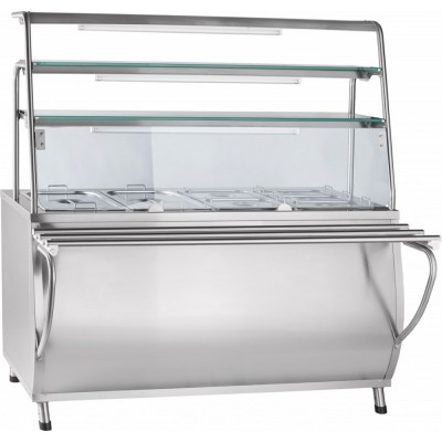 Мармит 2-х блюд Abat ПРЕМЬЕР ЭМК-70Т-01 паровой, 3 полки Мармит 2-х блюд Abat ПРЕМЬЕР ЭМК-70Т-01 паровой, 3 полки