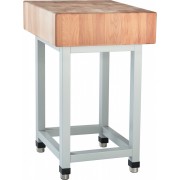 Колода для рубки мяса Abat КРМ-50 столешница-дерево (бук), каркас крашен.