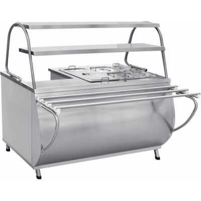 Мармит 1-х и 2-х блюд Abat ПАТША ЭМК-70МУ универс. паровой, 2 полки Мармит 1-х и 2-х блюд Abat ПАТША ЭМК-70МУ универс. паровой, 2 полки