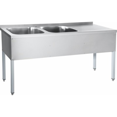 Стол для мойки овощей Abat СМО-6-7 РЧ каркас крашен. Стол для мойки овощей Abat СМО-6-7 РЧ каркас крашен.