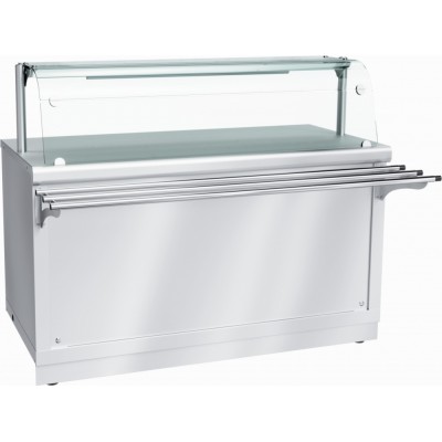 Прилавок для горячих напитков Abat Hot line ПГН-70Х-03, 1 стеклянная полка, вся нерж. Прилавок для горячих напитков Abat Hot line ПГН-70Х-03, 1 стеклянная полка, вся нерж.