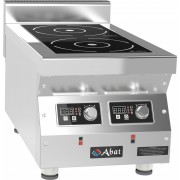 Плита индукционная 2-ух конфорочная Abat КИП-27Н-3,5,