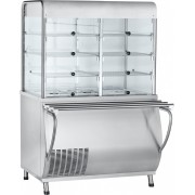 Прилавок-витрина холодильный Abat ПАТША ПВВ(Н)-70М-С-01-НШ саладэт закрыт.
