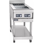 Плита индукционная 2-х конфорочная Abat КИП-29П-3,5-01 нерж. сталь