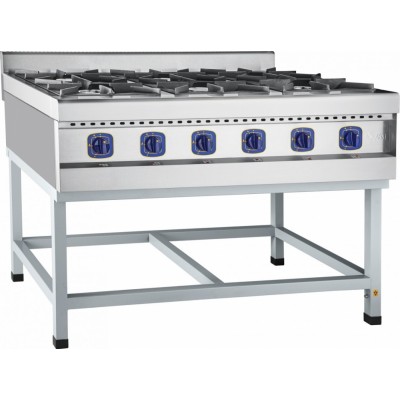 Газовая плита 6-ти горелочная Abat ПГК-69П 900 серия Газовая плита 6-ти горелочная Abat ПГК-69П 900 серия