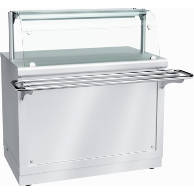 Прилавок для горячих напитков Abat Hot line ПГН-70Х-02, 1 стеклянная полка, вся нерж. Прилавок для горячих напитков Abat Hot line ПГН-70Х-02, 1 стеклянная полка, вся нерж.