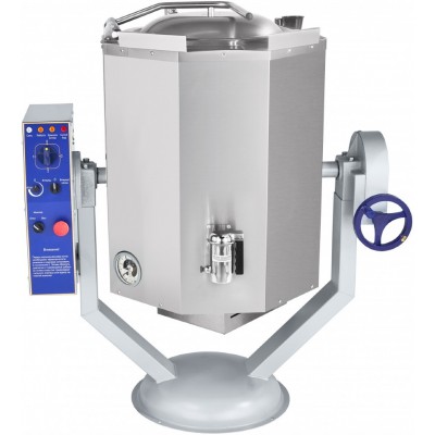 Котел пищеварочный электрический Abat КПЭМ-60-ОМР со сливным краном Котел пищеварочный электрический Abat КПЭМ-60-ОМР со сливным краном