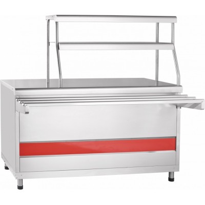 Прилавок для горячих напитков Abat АСТА ПГН-70КМ-01, 2 полки, кашир. Прилавок для горячих напитков Abat АСТА ПГН-70КМ-01, 2 полки, кашир.