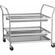 Тележка для сушки тарелок Abat ТСТ-100-4 140 тарелок, вся нерж.