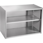 Полка настенная открытая Abat ПНО-2, вся нерж.