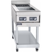 Плита индукционная 2-х конфорочная Abat КИП-29П-5,0 краш. подставка