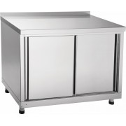 Стол-тумба купе пристенный с бортом Abat 700 серия СТКП-7-2