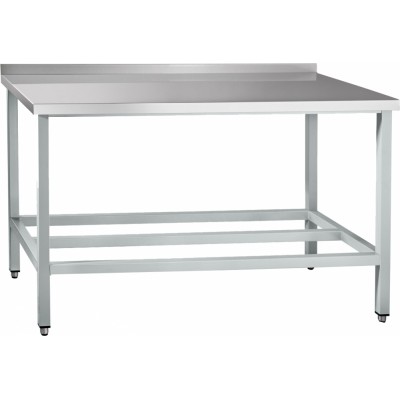 Стол пристенный с бортом Abat 600 серия СПРП-6-5 каркас крашен. Стол пристенный с бортом Abat 600 серия СПРП-6-5 каркас крашен.