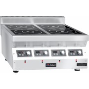 Плита индукционная 4-х конфорочная Abat КИП-47Н-3,5