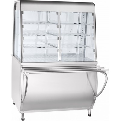 Прилавок-витрина тепловой Abat ПРЕМЬЕР ПВТ-70Т, закрытая витрина Прилавок-витрина тепловой Abat ПРЕМЬЕР ПВТ-70Т, закрытая витрина
