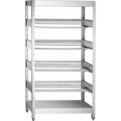 Стеллаж для сушки тарелок Abat ССТ-4-2 140 тарелок, вся нерж. Стеллаж для сушки тарелок Abat ССТ-4-2 140 тарелок, вся нерж.