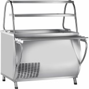 Прилавок холодильный Abat ПАТША ПВВ(Н)-70М-НШ открытый, 1 полка