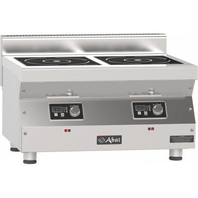 Плита индукционная 2-ух конфорочная Abat КИП-25Н-3,5 Плита индукционная 2-ух конфорочная Abat КИП-25Н-3,5