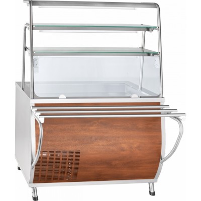 Прилавок холодильный Abat ПРЕМЬЕР ПВВ(Н)-70Т-НШ открытый, кашир. Прилавок холодильный Abat ПРЕМЬЕР ПВВ(Н)-70Т-НШ открытый, кашир.