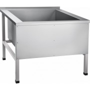 Ванна моечная сварная (котломойка) 1-о секц. ВМП-9-1 вся нерж.