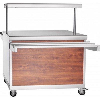 Прилавок для горячих напитков Abat передвижная ПГН-70ПМ, полка с подсветкой, откр., кашир. Прилавок для горячих напитков Abat передвижная ПГН-70ПМ, полка с подсветкой, откр., кашир.