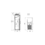 Шкаф холодильный ARKTO R1.0-S
