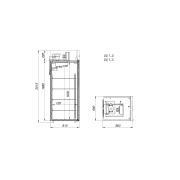 Шкаф холодильный ARKTO V0.7-SD