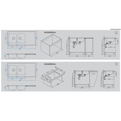 Мойка Alveus Classic pro 100 Мойка Alveus Classic pro 100