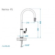 Смеситель Alveus NERINA - PS CHR-BR