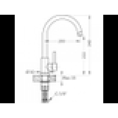 Смеситель Alveus GENESIS Kati G55 Смеситель Alveus GENESIS Kati G55