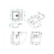 Мойка Alveus Cadit 10 бежевый