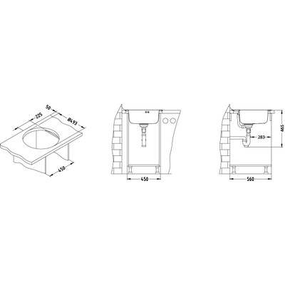 Мойка Alveus Form 30 Leinen Мойка Alveus Form 30 Leinen