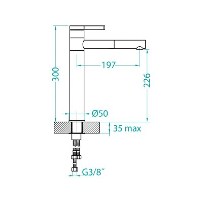 Смеситель Alveus Zina Monarch Anthracite Смеситель Alveus Zina Monarch Anthracite