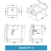 Мойка Alveus Quadrix 50