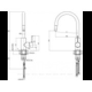 Смеситель Alveus TESLA-P MONARCH