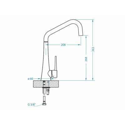 Смеситель Alveus EDEN Смеситель Alveus EDEN