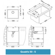Мойка Alveus Quadrix 50