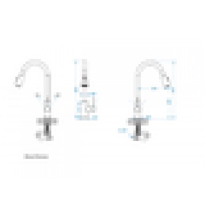 Смеситель ALVEUS PRIMROSE PS BLACK MATT Смеситель ALVEUS PRIMROSE PS BLACK MATT