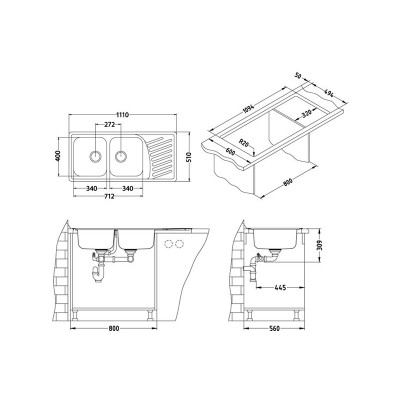 Мойка Alveus Elegant 70 Мойка Alveus Elegant 70