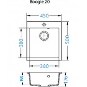 Мойка ALVEUS GENESIS BOOGIE 20