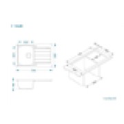 Мойка Alveus LINE MAX 80 SAT