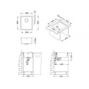 Мойка Alveus KOMBINO 20 F/S