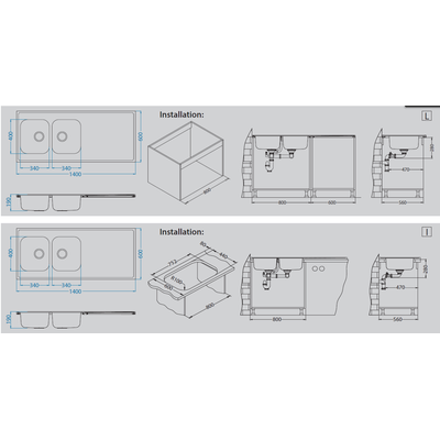 Мойка Alveus Classic pro 110 Мойка Alveus Classic pro 110