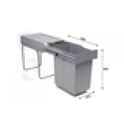 Система сортировки мусора ALBIO 20 1X21 L+0,5 L Система сортировки мусора ALBIO 20 1X21 L+0,5 L