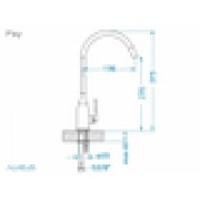 Смеситель Alveus PIXY