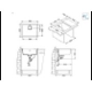 Мойка Alveus Quadrix 50 белый