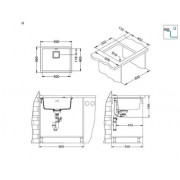 Мойка Alveus Quadrix 50 белый