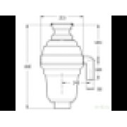 ИЗМЕЛЬЧИТЕЛЬ ПИЩЕВЫХ ОТХОДОВ BONE CRUSHER, МОДЕЛЬ BC 1000