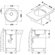 Мойка Alveus Form MONARCH 30