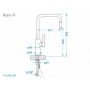 Смеситель Alveus ROMI-P